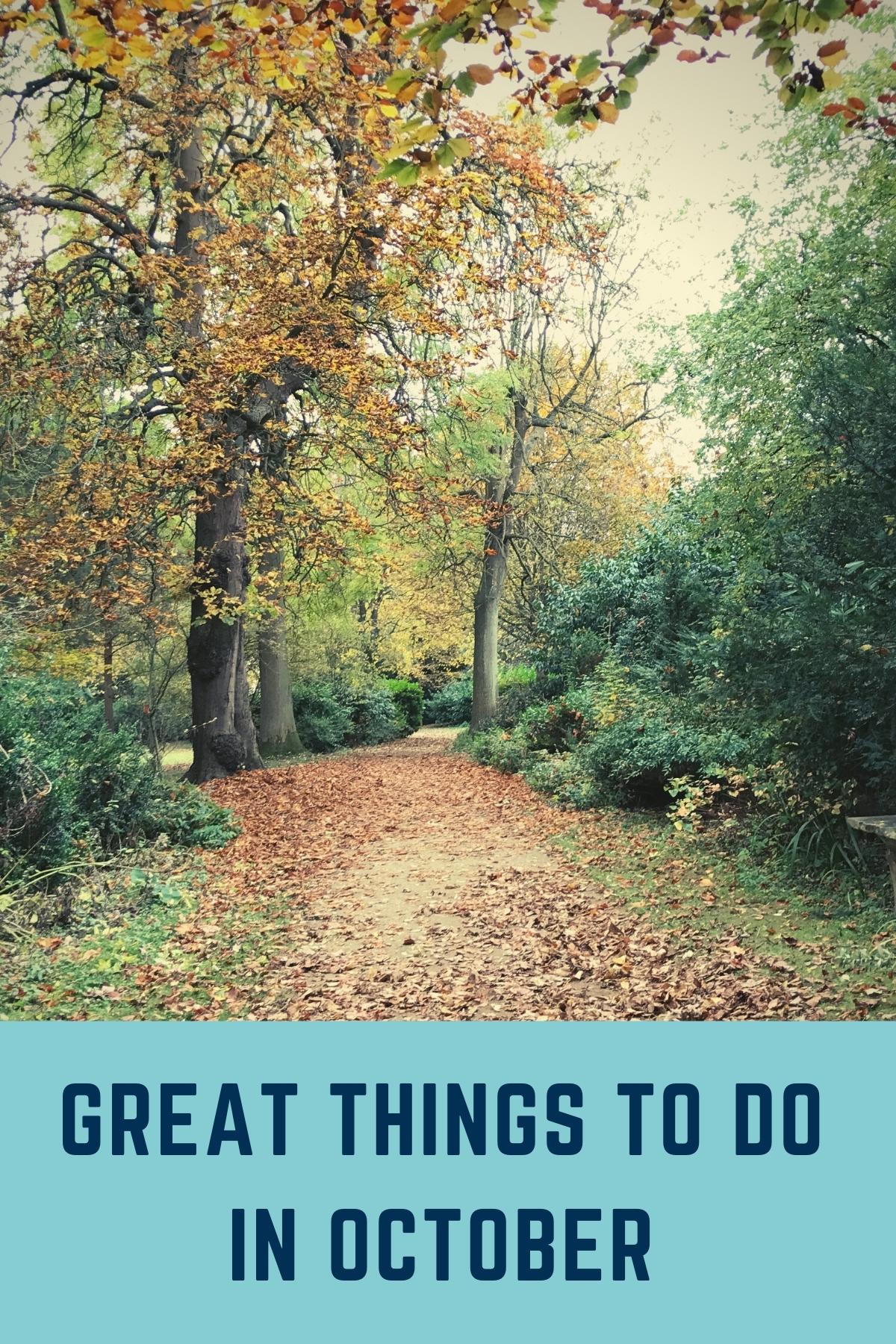 Great Things to Do in October featured photo