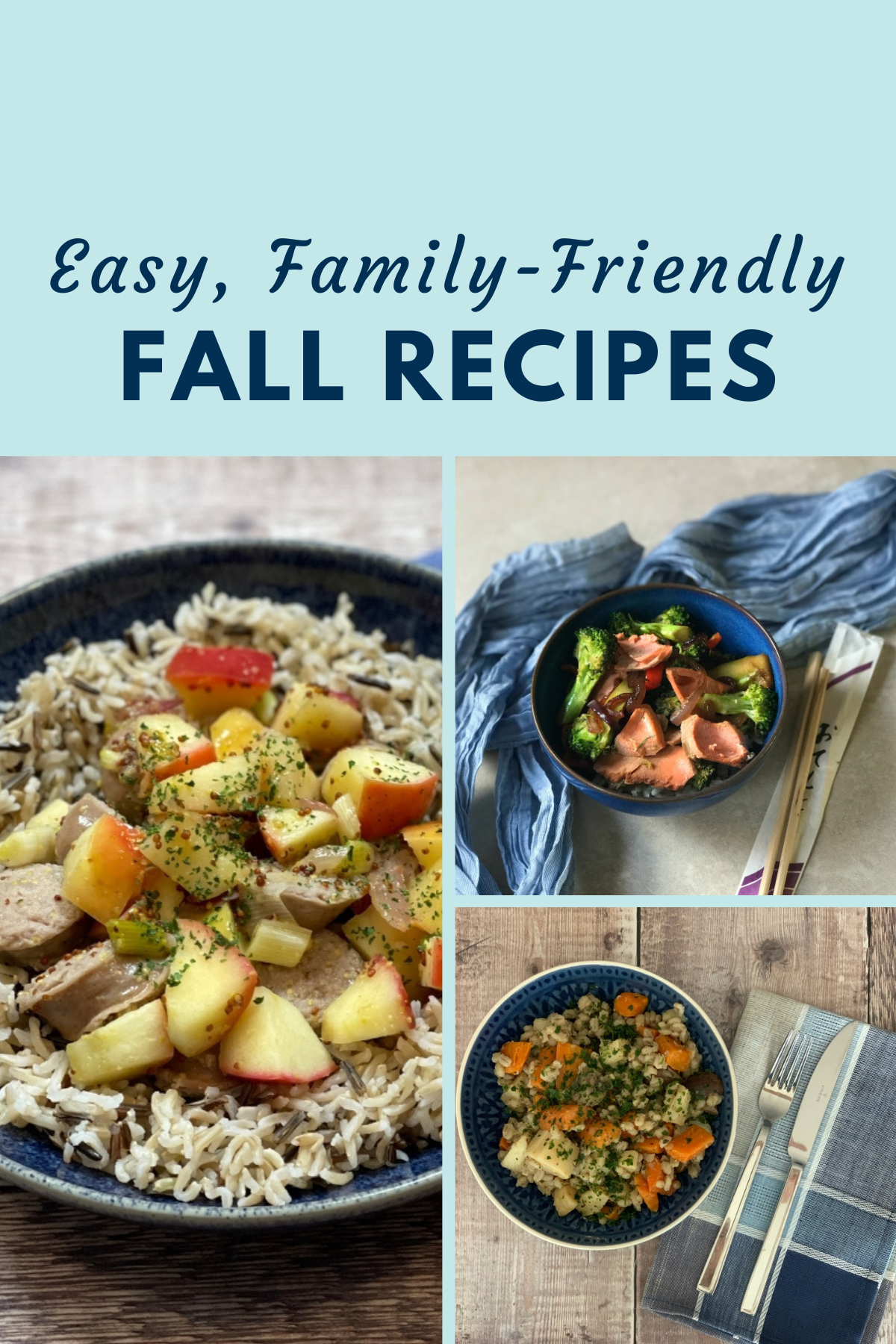 Fall Recipes Collage